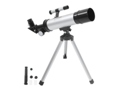 Walshlxq telescópio Astronômico Infantil 50mm Abertura 360mm Refrator Portátil com Trípode para Crianças
