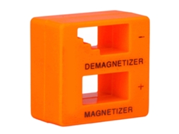 Ferramenta Portátil De Magnetizador E Desmagnetizador Abs Para Ponta De Parafuso, Parafuso, Porca E Pinça Laranja