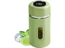 Garrafa De Água Portátil De 280ml Para Viagem Caneca De Chá Portátil À Prova De Quedas Com Visor Gokoco