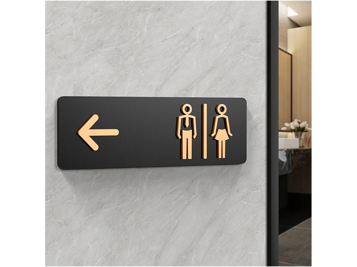 Placa de WC de 6 24 8 Cm Alta Qualidade para Residencial e Comercial S/MARCA
