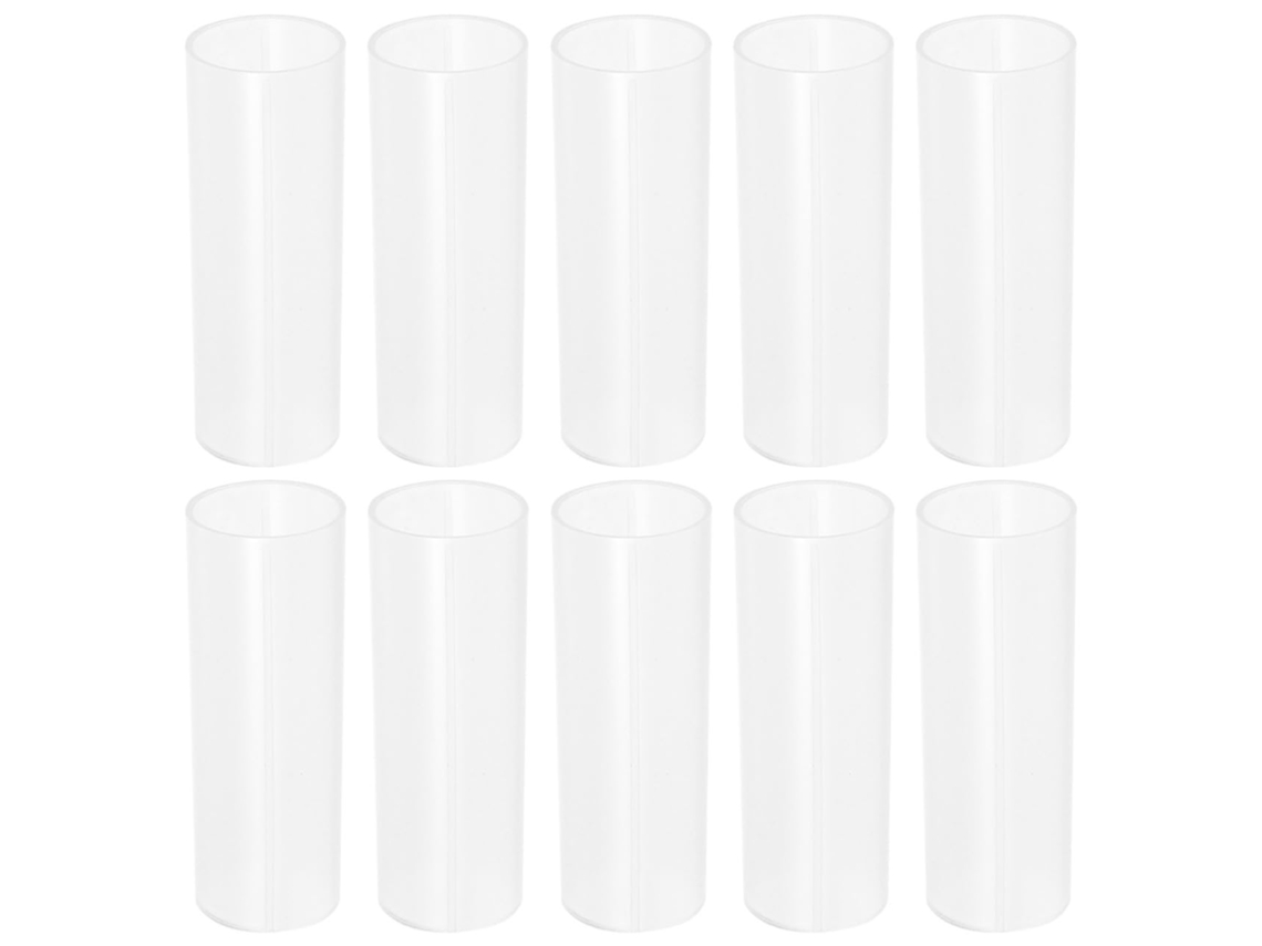 Capas Protetoras De Plástico Branco, Adaptáveis E Resistentes A Altas Temperaturas.