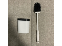 Escova de silicone plana, protetor contra gotejamento, branca AQUAFORGE