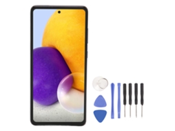 2026 pantalla Oled de 6,7 Polegadas com Sensor de Impressão Digital para Samsung Galaxy A72 5g 4g Sm A725m Ds Preta
