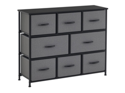 Mesa baixa redonda estilo industrial, metal dourado e efeito mármore, Ø60x46h cm PRIME KANG