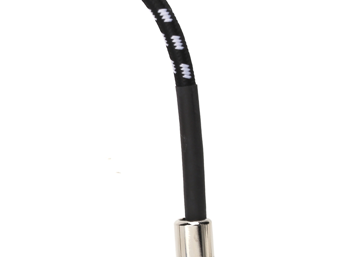 Cable de conexión macho a macho Jorindo JD6225 de 6,35 mm para guitarra/bajo eléctrico, 30 cm S/MARCA
