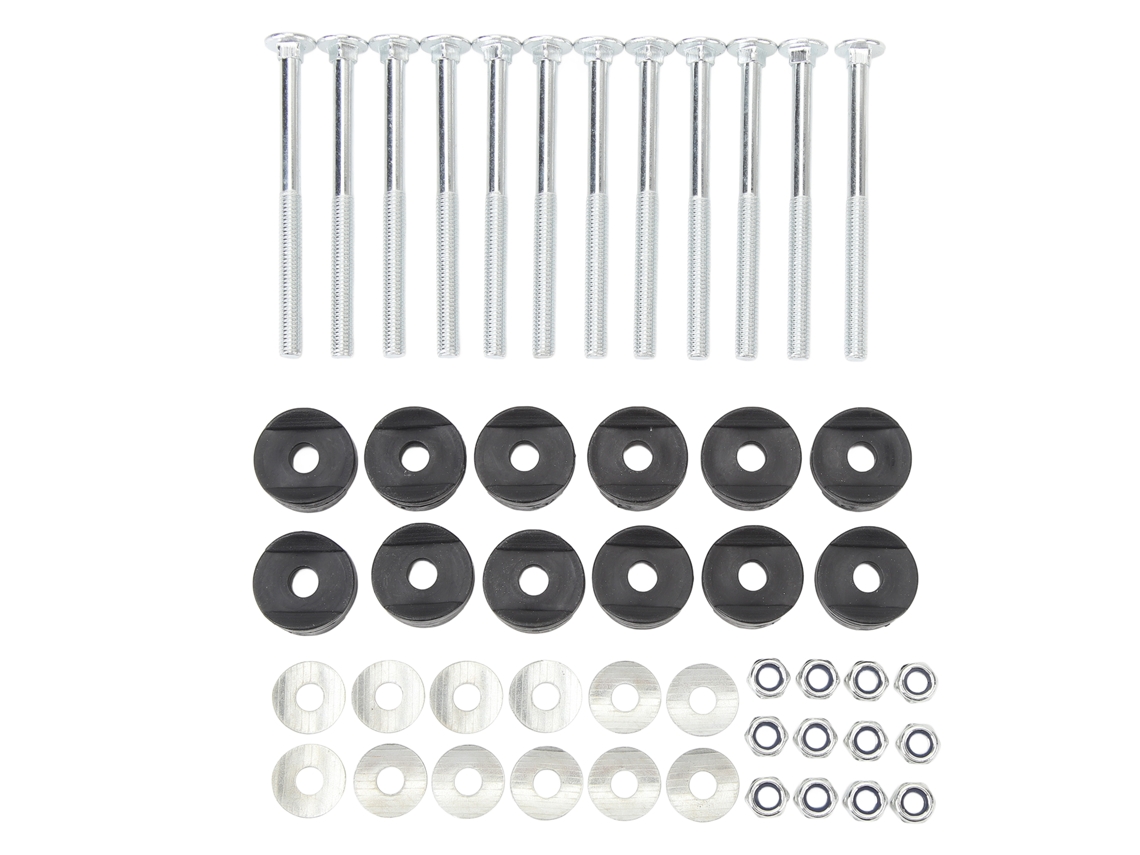 Junli conjunto de Parafusos de Trampolim Aço Galvanizado 12pcs