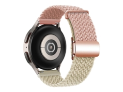 Pulseira Universal De Tecido Para Smartwatch De 22 Mm Com Fecho Magnético.