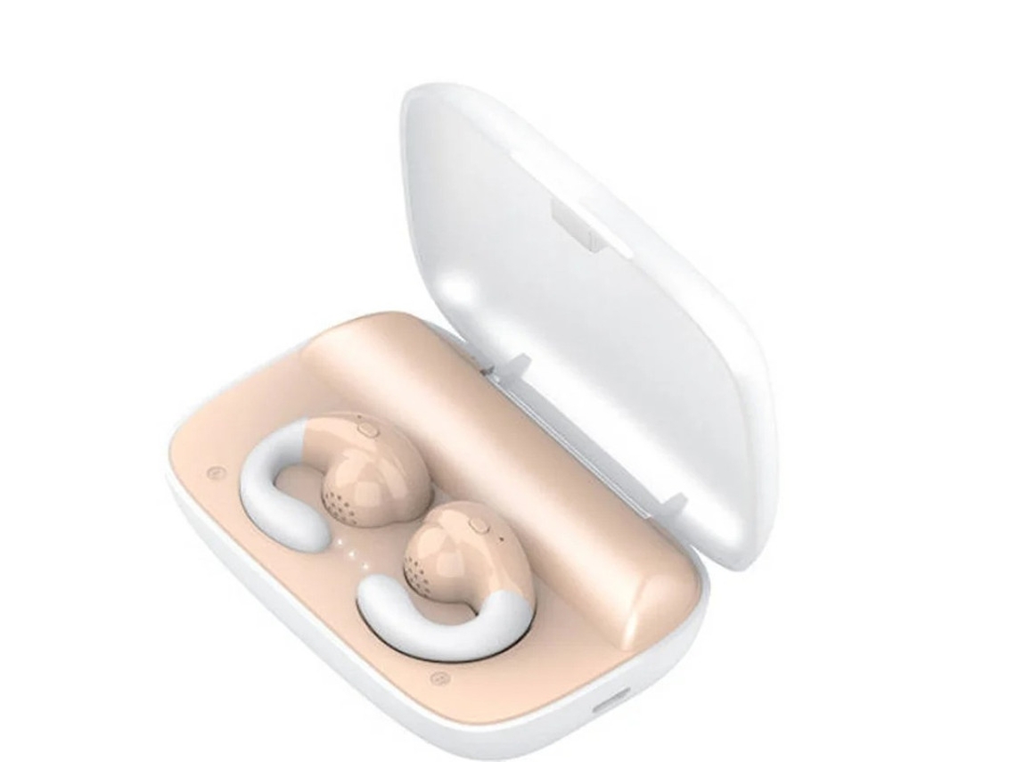 Auriculares In Ear Yizhood True Wireless Bluetooth Com Cancelamento De Ruído Rosa