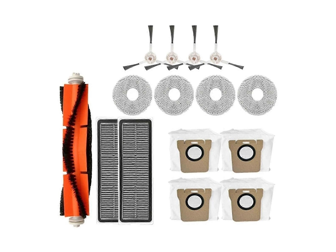 Para Aspirador De Pó Robô Omni 2 C102cn, B101cn, B116cn, X10+, Escova Lateral Principal, Filtro Hepa, Esfregão, Pó B