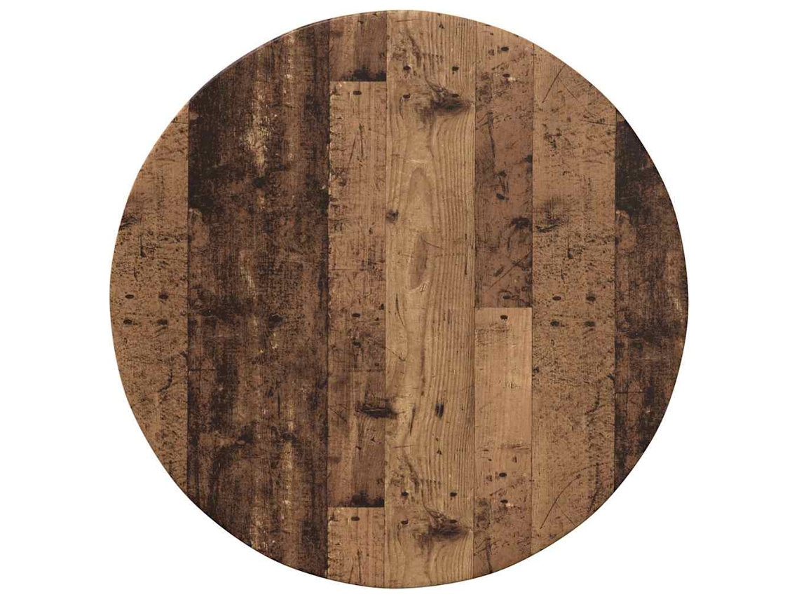 Conjunto 1 Tampo De Mesa Vidaxl Castanho Derivados De Madeira (ø 60 X 1,5 Cm)