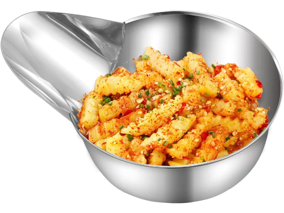 Concha para Preparo de Alimentos Esp Tula a o Inoxid Vel Fritadeira Preparador com Bico Pato Trailers Salas Jantar e VAYOTOY