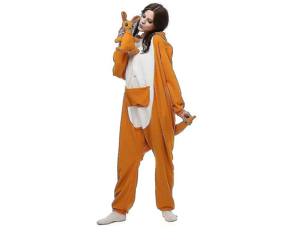 2026 pijama Mono de Canguru para Adultos e Crianças com Tamanhos S XL e 85 125 Cm, com Detalhes Incríveis e Material Suave