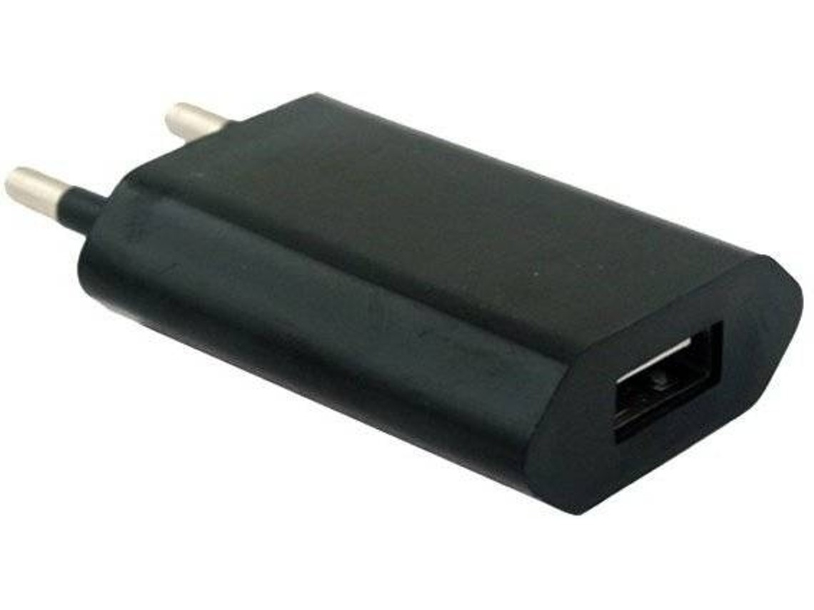 1a Usb Charger For Iphone 4, 3, 3g, 3gs - Black