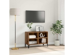 Vidaxl Conjunto De Móvel De Tv Castanho Madeira Engenheirada