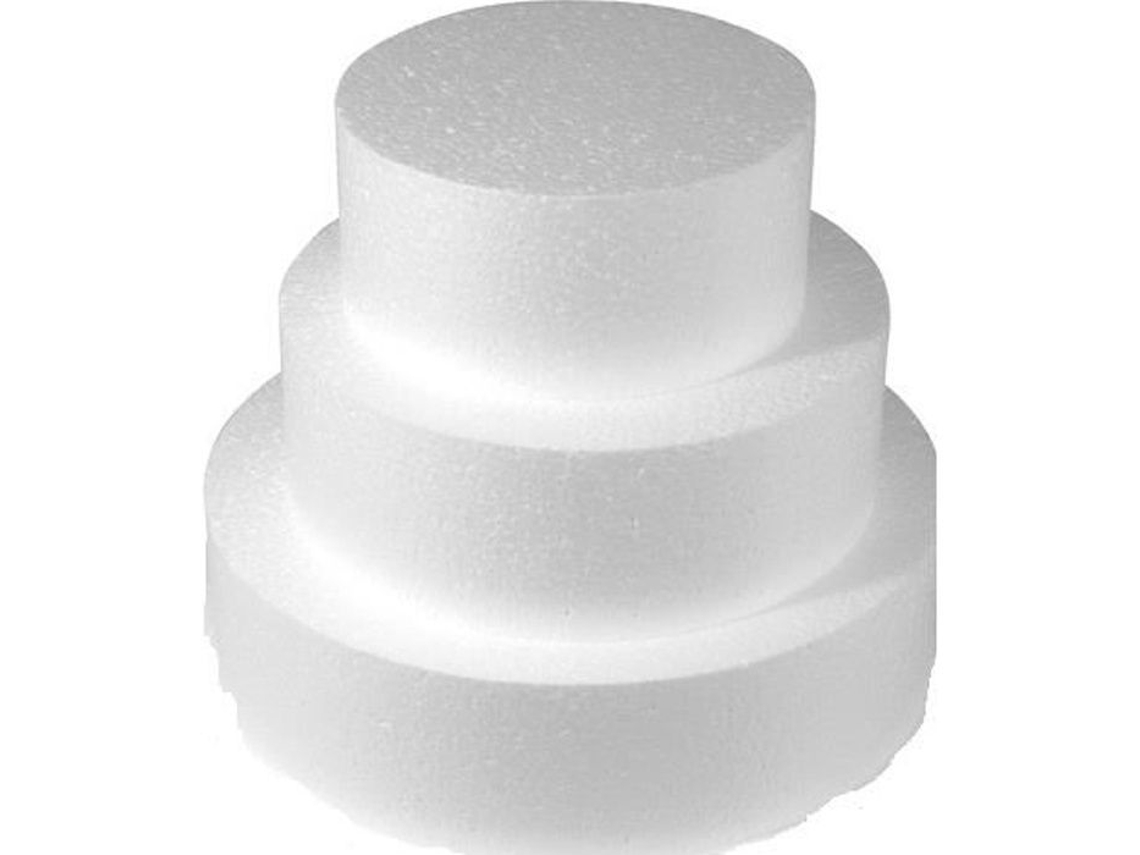 Rayher - Bolo De Noiva De Poliestireno Ø 30 A 10 Cm Altura 21cm 3 P