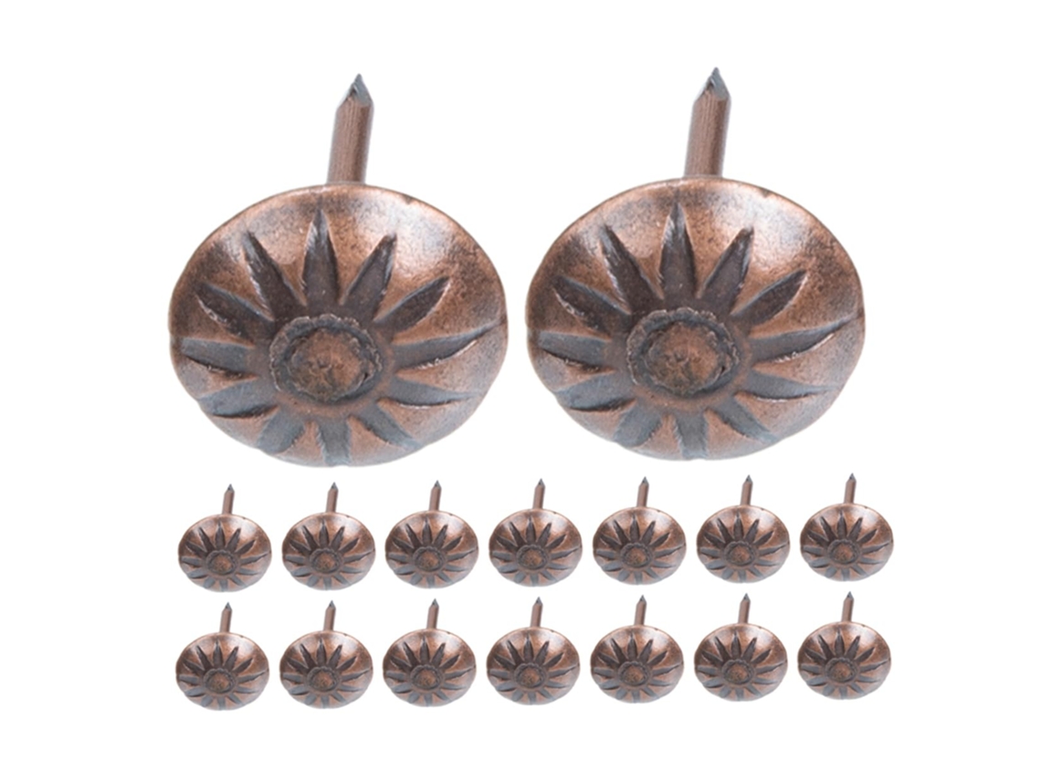 1000 Peças De Tachas Decorativas Em Formato Flor Para Estofamento,