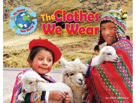 Livro The Clothes We Wear de Ellen Lawrence (Inglês - Capa Dura)