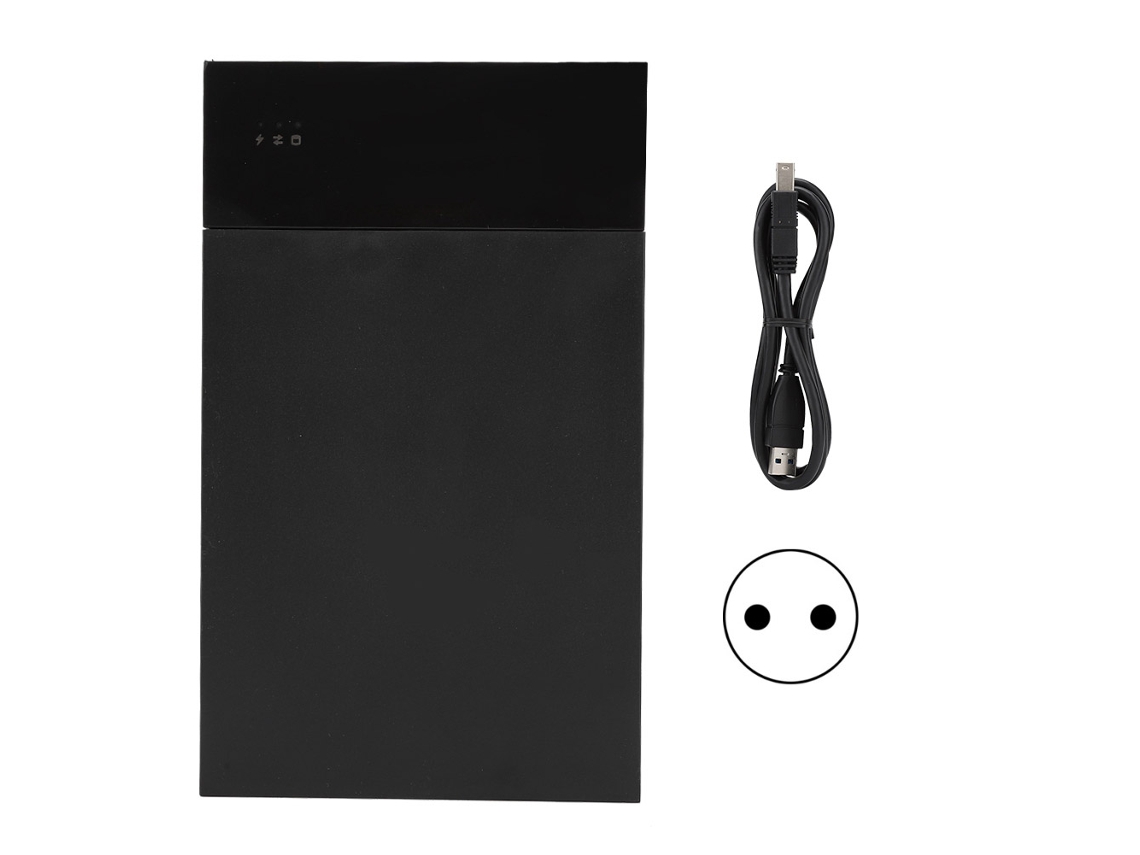 Enclosure De Disco Rígido Sata Usb3.0 Sem Ferramentas De 3,5 Polegadas - Caixa Para Disco Rígido Móvel