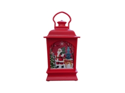Laxiscreed Lanterna De Natal Pequena Para Decoração Portátil, Pintada Transparente