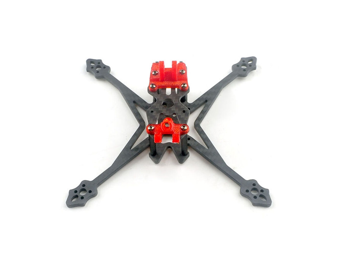 Kit Frame Happymodel Crux35 Peça Substituição 150mm Distância Entre Eixos Fibra Carbono 3k Kit Frame 3,5 Polegadas Drone Corrida Rc Fpv MDUG