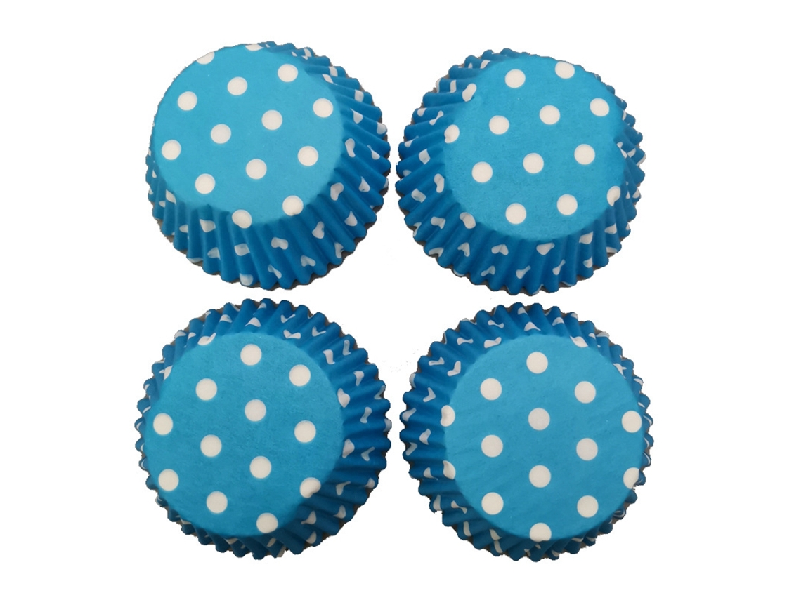 Formas De Papel Fáceis Remover, Forminhas Decorativas Fofas Para Mini Cupcakes, Muffin Com Estampa Bolinhas Casamentos, Aniversários E Bebês