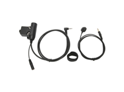 Microfone De Dedo U94 Com Ptt, Alta Resistência E Fácil Instalação, Adaptador Para Yaesu Vx3r, Preto. Brilvibera