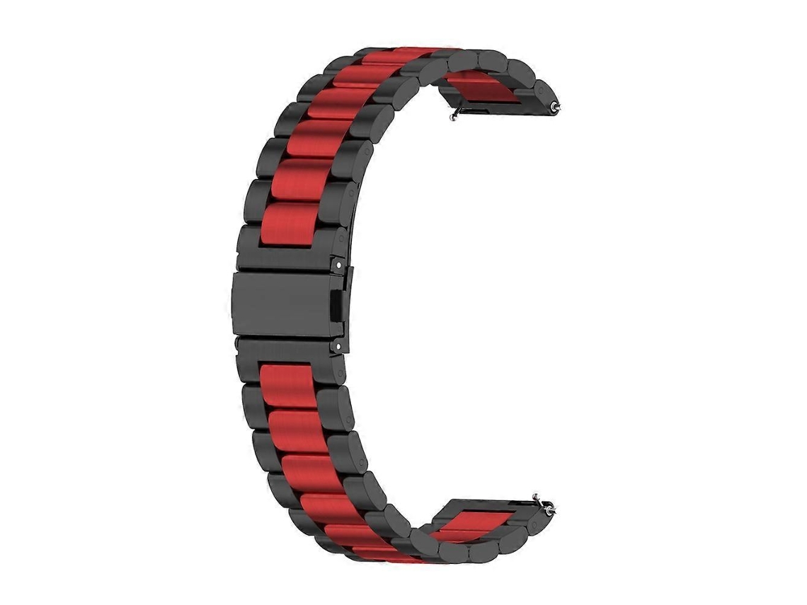 Pulseira De Aço Com Três Contas Para Relógio Huawei Gt 3 Pro De 46 Mm