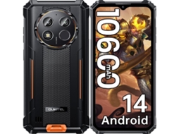 Telefone robusto Android Wp28e, 16GB+64GB, expansível até 1TB, tela 6,52" OUkitel