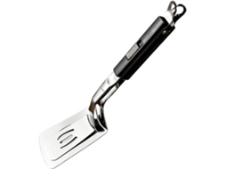Pinça Para Churrasco Em Aço Inoxidável, Espátula Para Virar Alimentos Com Cabo Ergonômico, Ideal Para Cozinha, Camping