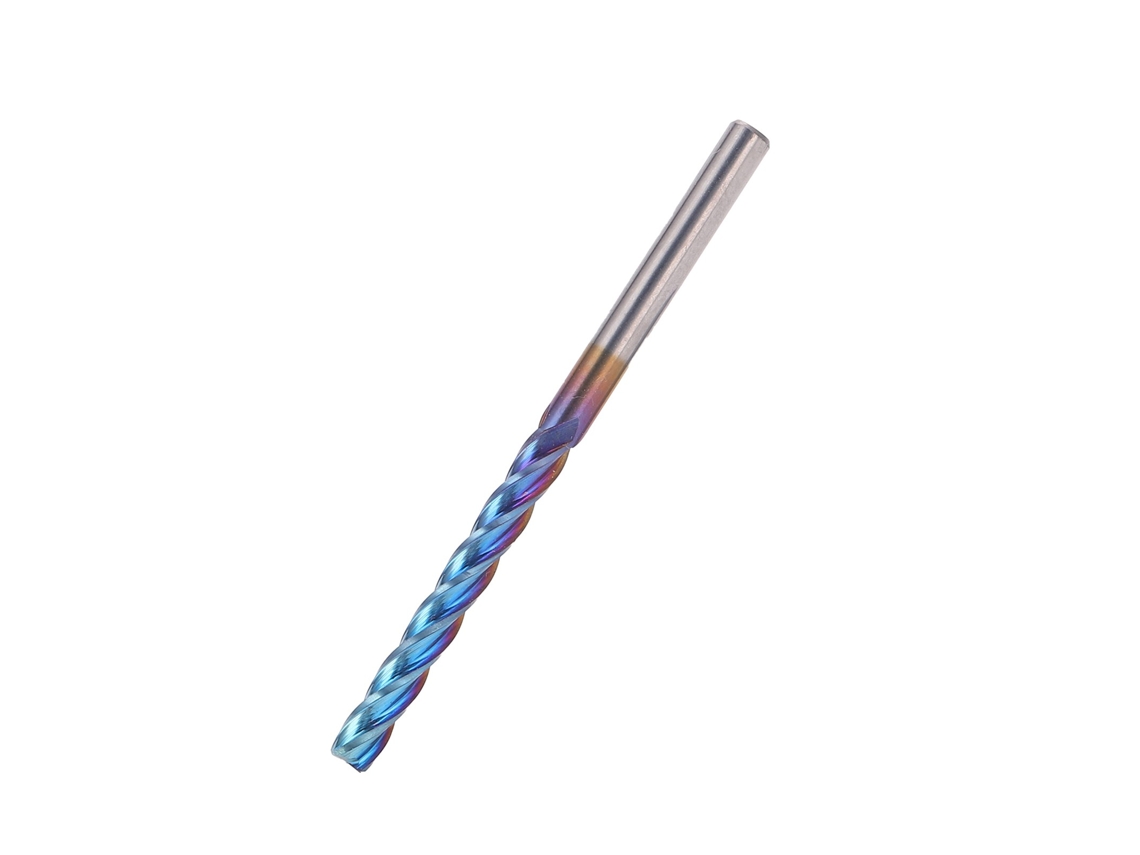 Laxiscreed Broca De Fresa De Tungstênio Com Revestimento Azul Nano Para Fresagem Cnc