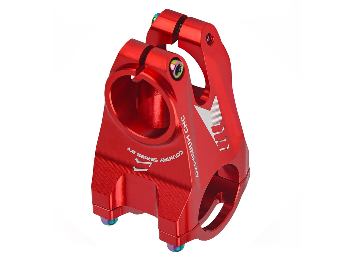 Cubo de Guidão Mali, alumínio, 31.8*28.6mm, curto, para MTB, estrada, downhill | S/MARCA