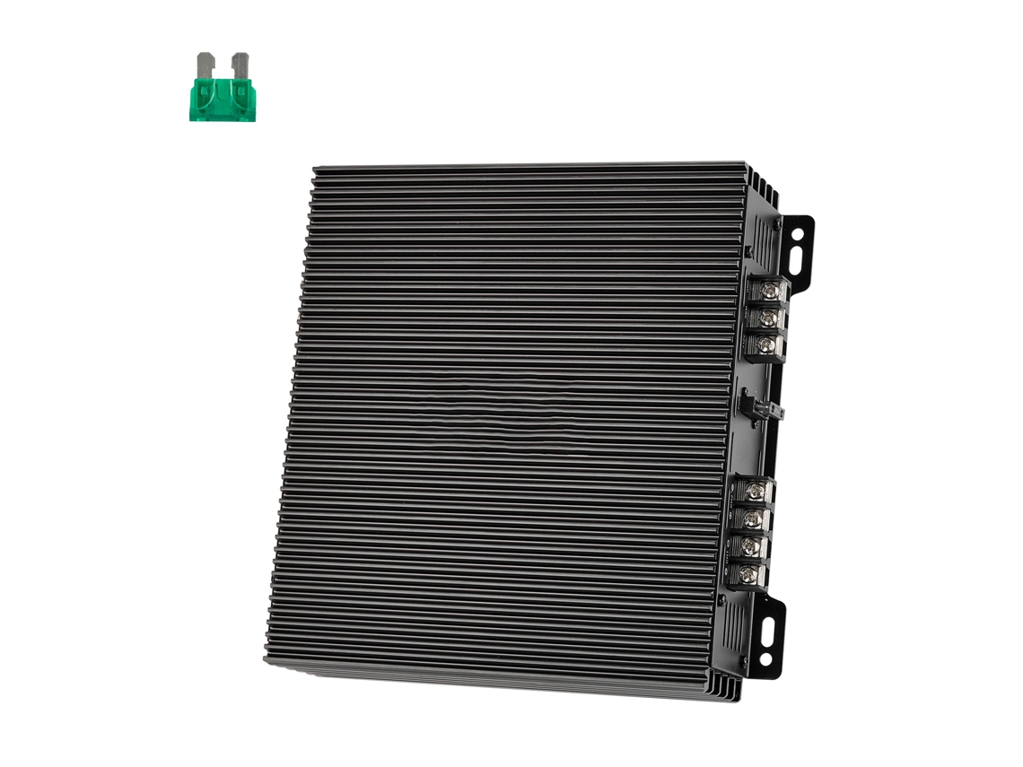 Amplificador para Automóvel de 2 Canais Classe Ab, Máximo X 300w a 4 Ohms e 600w Ohms, Áudio Estéreo Ponteável Carro, Veículo Todo terreno, Sedan, Suv