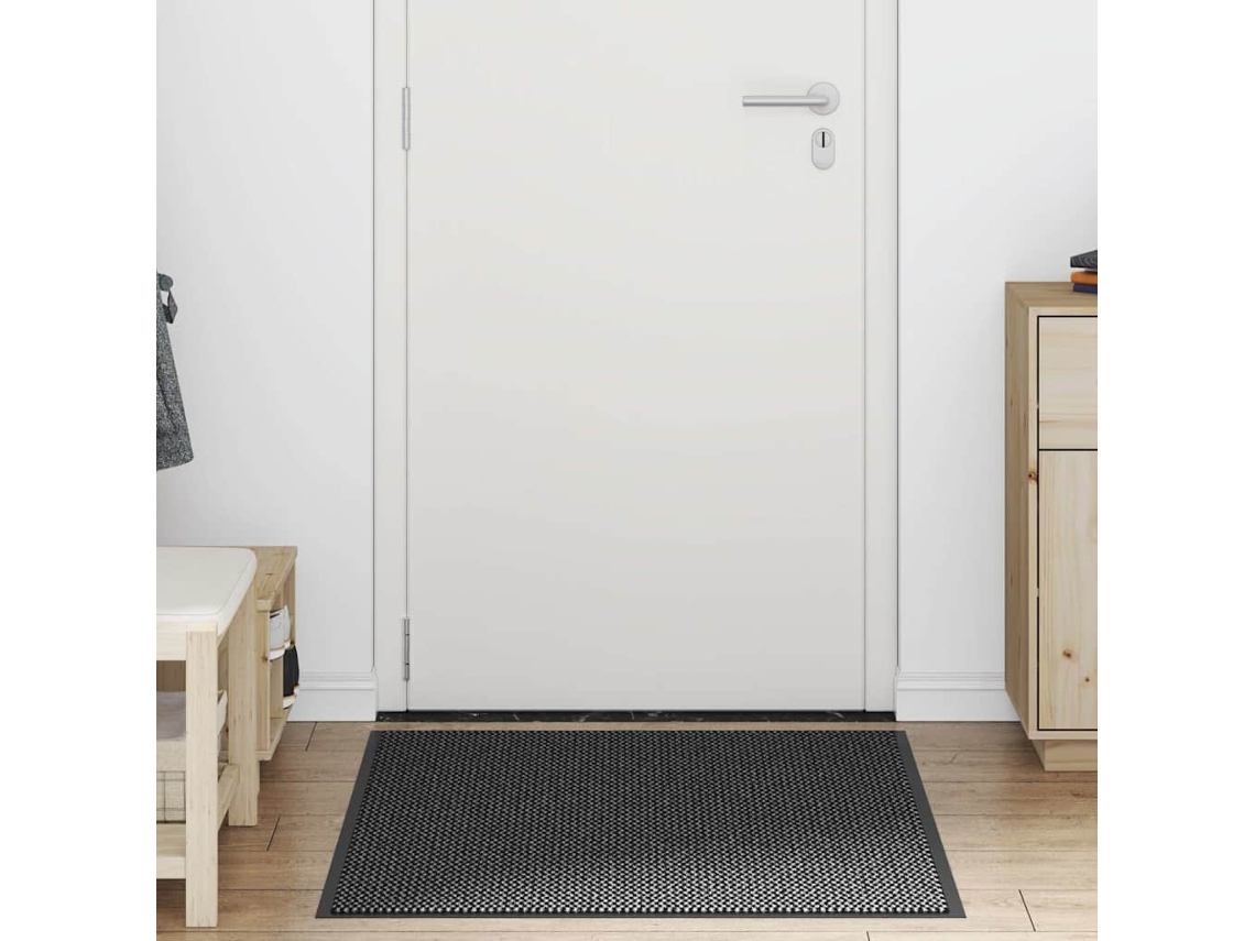 Vidaxl Tapete De Porta 80x120 Cm Antracite