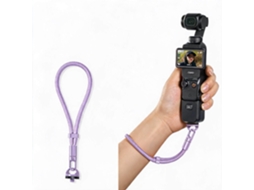 Cordão Anti perda HENTEN HOME para Dji Osmo Pocket 3/4 com Parafusos da Câmera Roxo