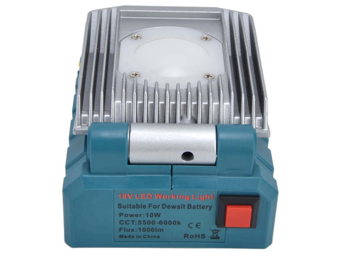 Laxiscreed Lâmpada Led De Trabalho Sem Fio, Portátil E Bateria Ribeirinha Para Uso Exterior