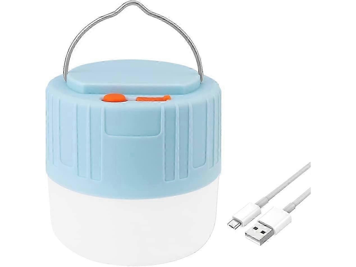 Lanterna De Acampamento, Led Ultra Brilhante De 60 W, À Prova Dágua Ipx6, Alça Portátil, Para Acampamento, Emergência, Caminhada Olysi Shop (azul)
