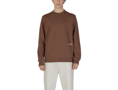 Sweatshirt De Homem Underclub Brown Algodão Castanho (l)
