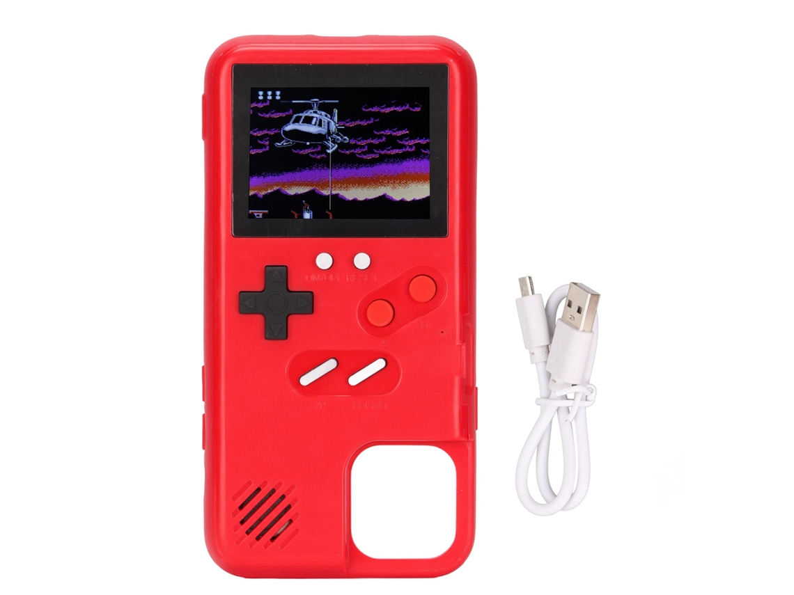 Aetheria capa Protetora para Iphone 11 Pro com Tela Colorida e Jogos Clássicos Retrô Recarregável