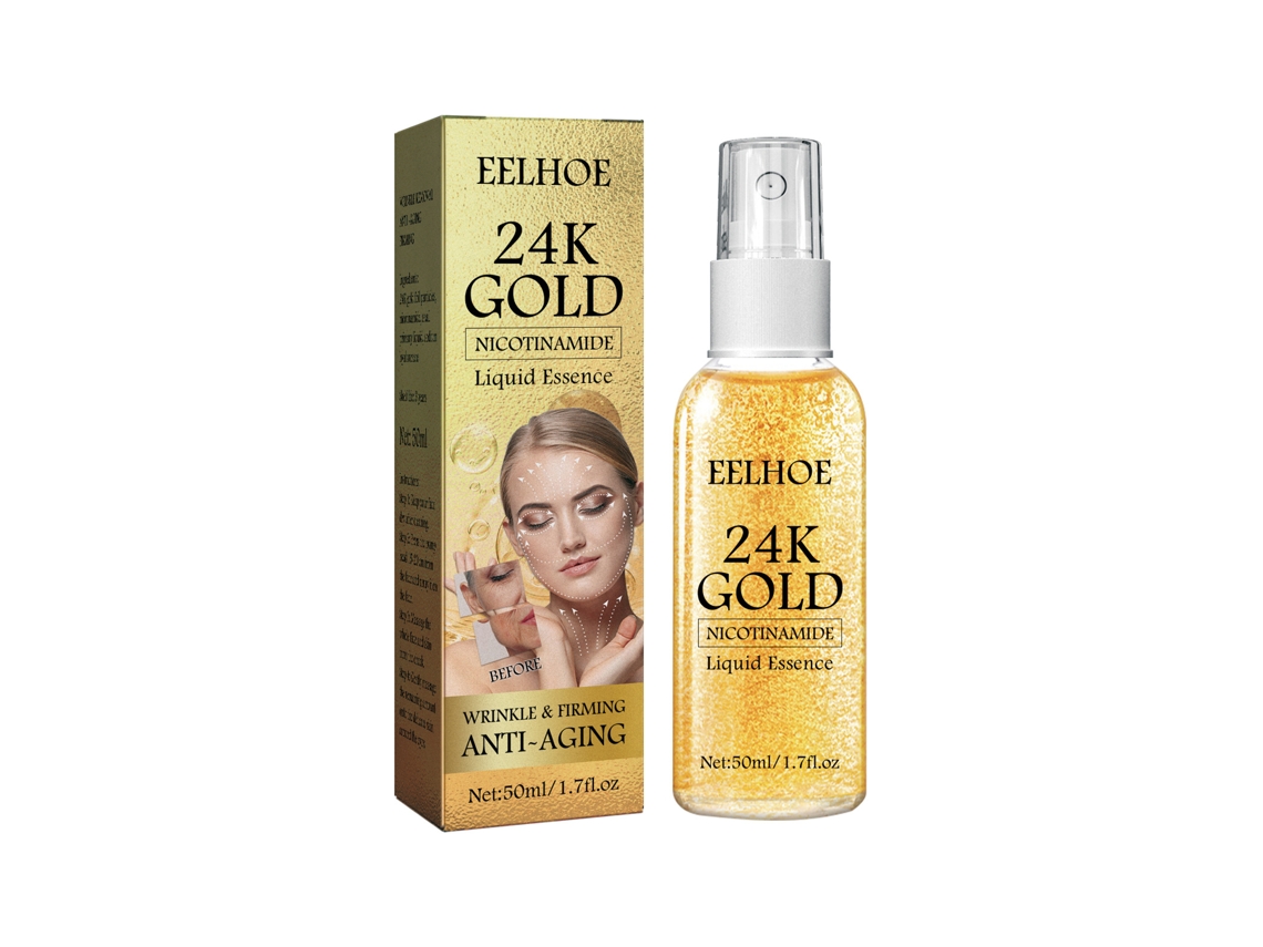 Spray Anti rugas com Ouro 24k para Melhorar a Elasticidade da Pele LAXISCREED