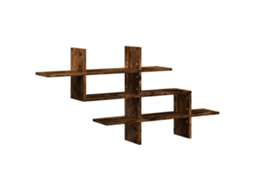 Wall Shelf, Wall Shelves Vidaxl Marrom Madeira Processada (n/a)