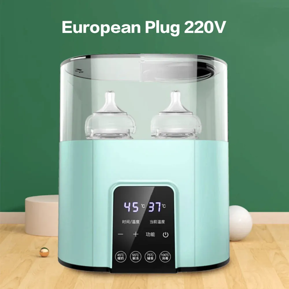 Aquecedor e Esterilizador Multifuncional de Mamadeiras MDUG (verde)