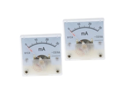 Medidor De Corrente Cc Analógico 0-30 Ma Amperímetro Precisão 2 5"
