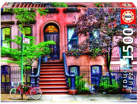 Puzzle EDUCA Greenwich Village Nova York (1500 Peças)