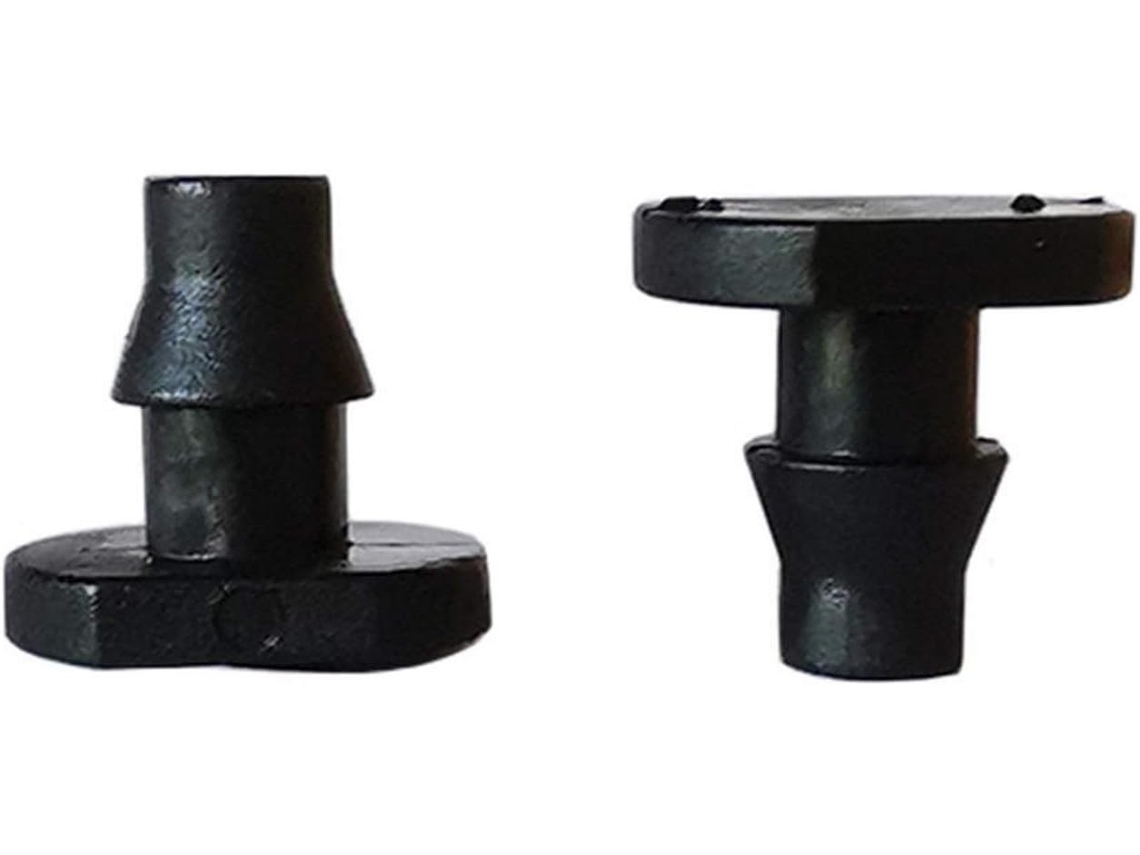 Conjunto de 30 Conectores Mangueira 1/4'' para Irrigação Jardim, Adaptador Microirrigação por Gotejamento, 4/7