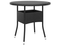 Garden Table, Garden Tables Vidaxl Preto Rattan / Vime (n/a)