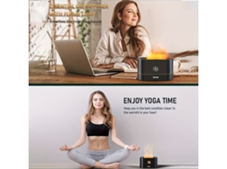 Lurelia Difusor De Aromas Ultrassónico, Luz Led, Portátil Para Casa