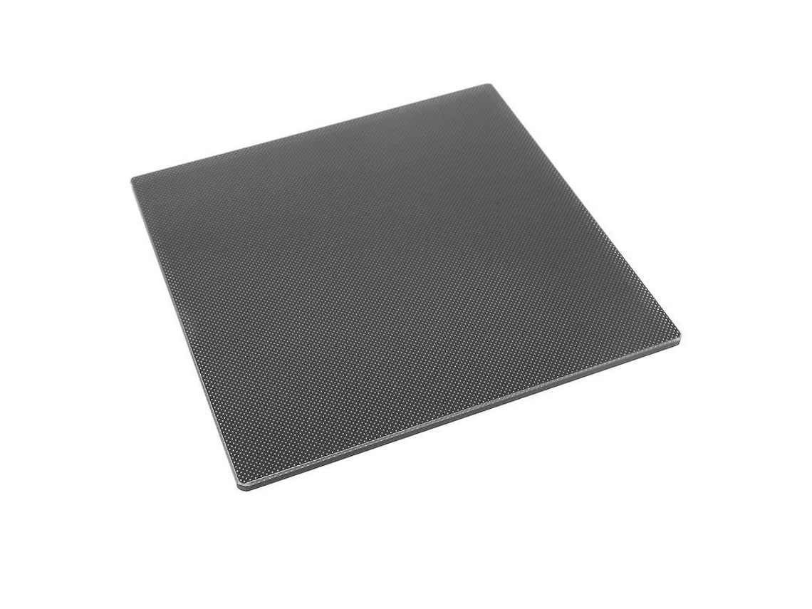 Yuru prato de Vidro Temperado para Impressora 3d 150x150x4mm com Revestimento Microporoso Adesão Forte Resistente Ao Calor Reutilizável