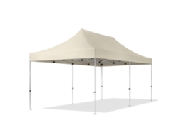 Tenda Dobrável 3x6 M, Alumínio Profissional 40mm, Creme