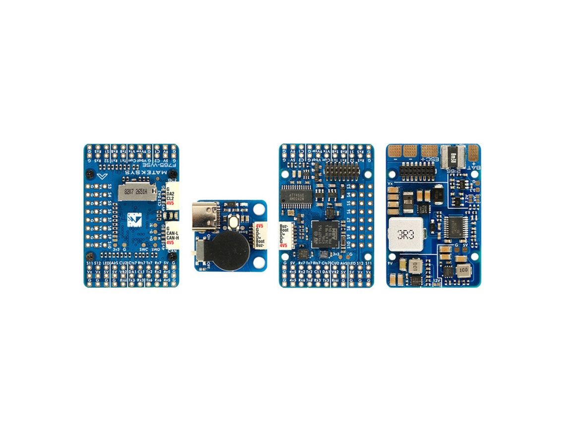 Controlador de voo Matek Systems F765 wse Stm32f765vih6 com OSD integrado para modelos de aeronaves Asa Fixa. MDUG