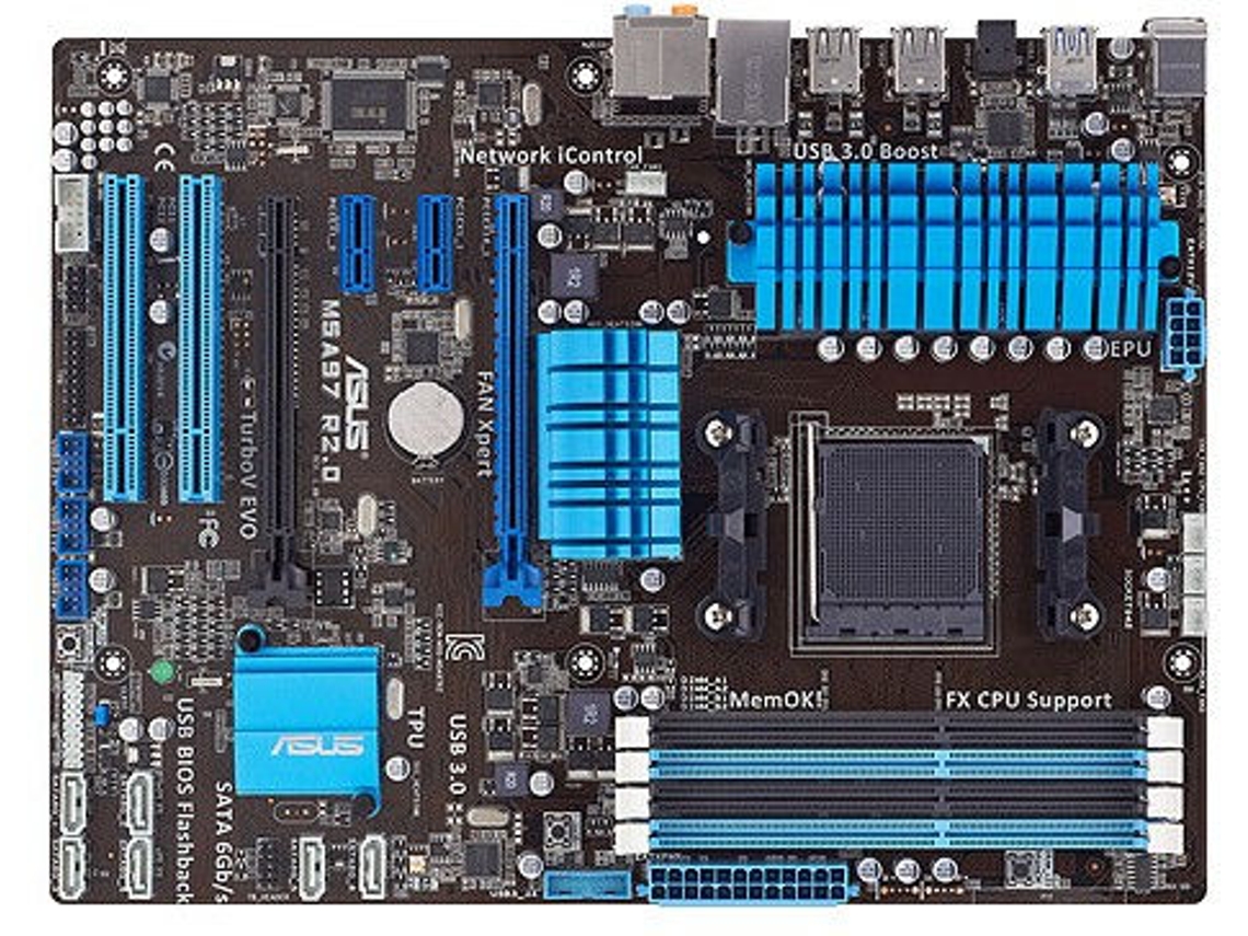 Motherboard ASUS M5A97 R2.0 (Socket AM3+ - AMD 970+SB950 - ATX )
